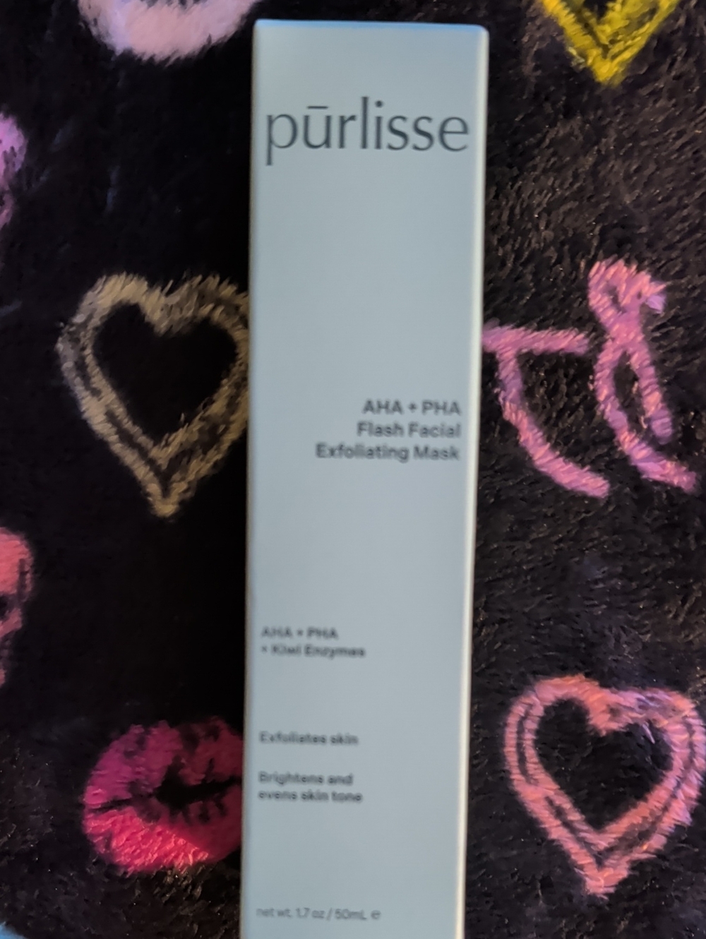 purlisse AHA + PHA Flash Facial Exfoliating Mask - BRAND NEW